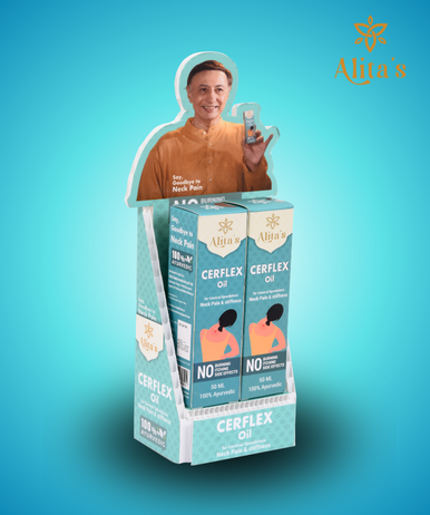 Cerflex Oil for Cervical Spondylosis | Ayurvedic Neck Pain Relief Oil | Fast-Acting Herbal Formula for Stiff Neck & Shoulder Pain | Natural Massage Oil – 50ml