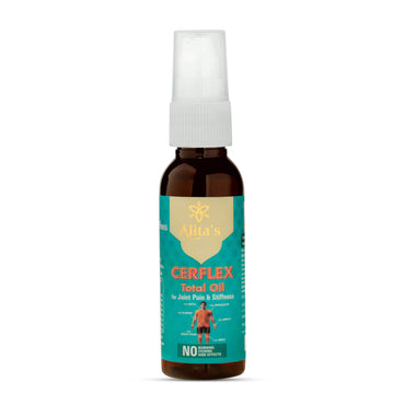 Cerflex Total Oil for Joint Pain & Stiffness Relief – 50ml | Natural Pain Relief Oil | No Burning, No Itching, No Side Effects
