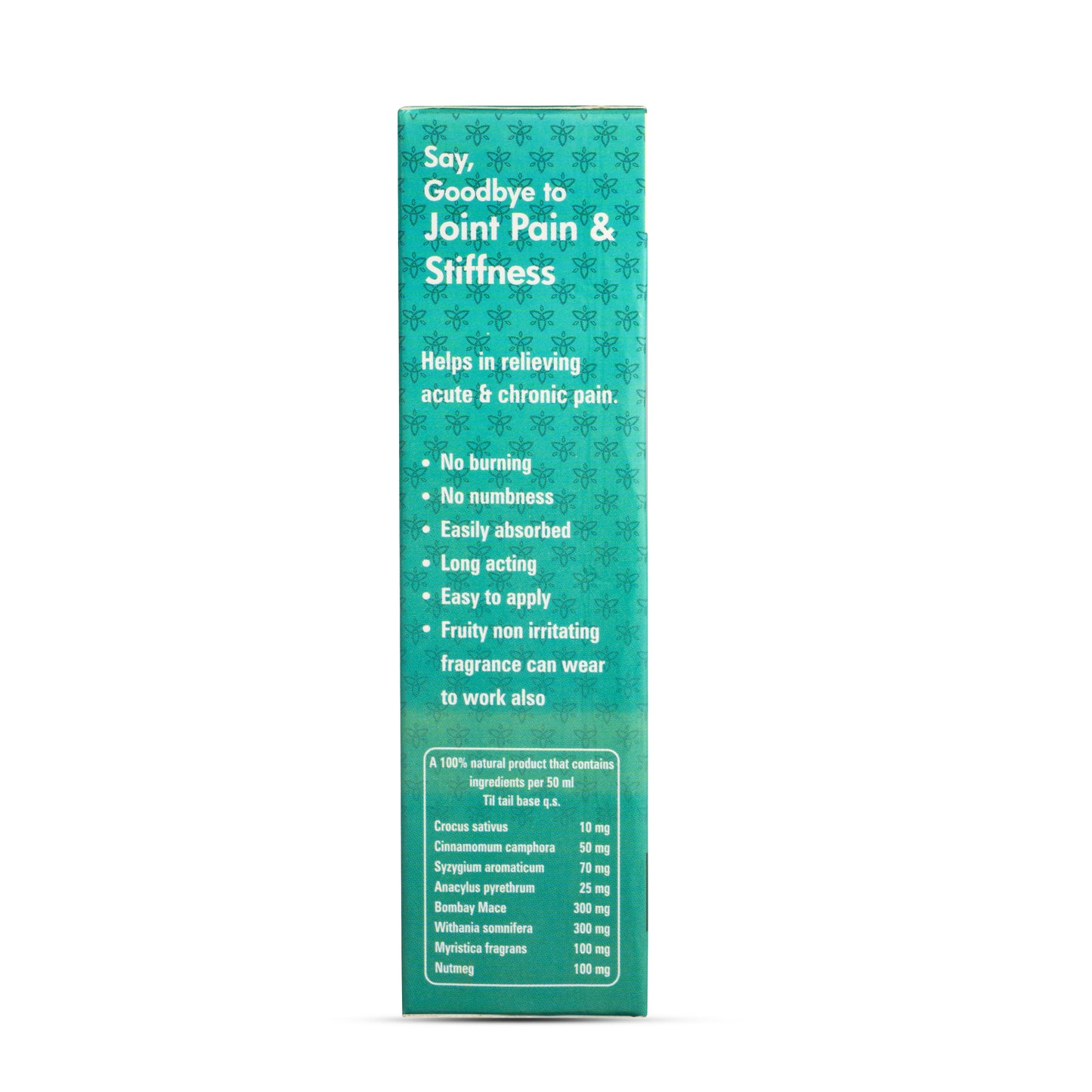 Cerflex Total Oil for Joint Pain & Stiffness Relief – 50ml | Natural Pain Relief Oil | No Burning, No Itching, No Side Effects